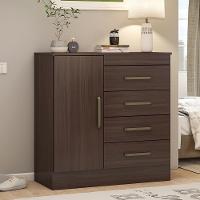 Cômoda Montevidéu 1 Porta E 4 Gavetas Café Touch - Demóbile Café Touch - 2