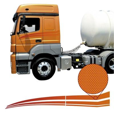 Kit Adesivo Faixas Par Mb Axor 1933 2544 2644 2041 2536 2019 Laranja Laranja