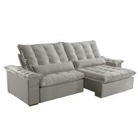 Sofá Victory Linho 02 Módulos De 90cm B25cm Meu Sofá Online A230 Linho Cinza - 3