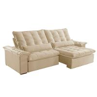 Sofá Victory Linho 02 Módulos De 90cm B25cm Meu Sofá Online A294 Linho Creme - 3