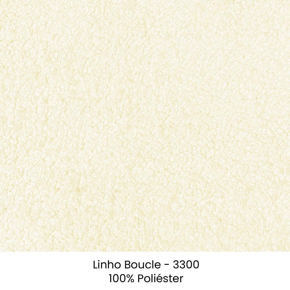 Sofa Nori 3 Lugares Pes De Ferro 220cm Linho Boucle 3300 Ezz 3300 - 5