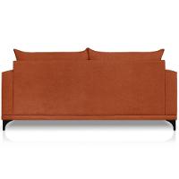 Sofa Nori 3 Lugares Pes De Ferro 220cm Linho Boucle 3303 Ezz 3303 - 9