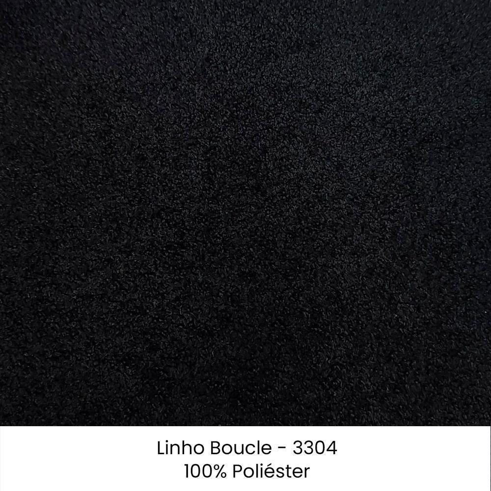 Sofa Nori 2 Lugares Pes De Ferro 160cm Linho Boucle 3304 Ezz 3304 - 5