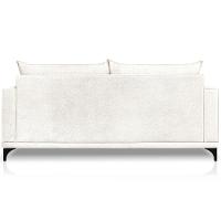 Sofa Nori 2 Lugares Pes De Ferro 180cm Linho Boucle 3300 Ezz 3300 - 7