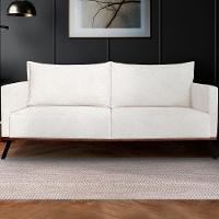 Sofa Aya 3 Lugares Para Sala De Estar 220cm Boucle 3300 Ezz 3300 - 2
