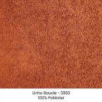 Sofa Jolie 3 Lugares 220cm Pes Boomerang Linho Boucle 3303 Ezz 3303 - 9