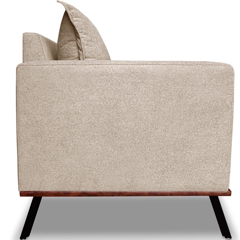 Sofa Aya 2 Lugares Para Sala De Estar 180cm Boucle 3301 Ezz 3301 - 8