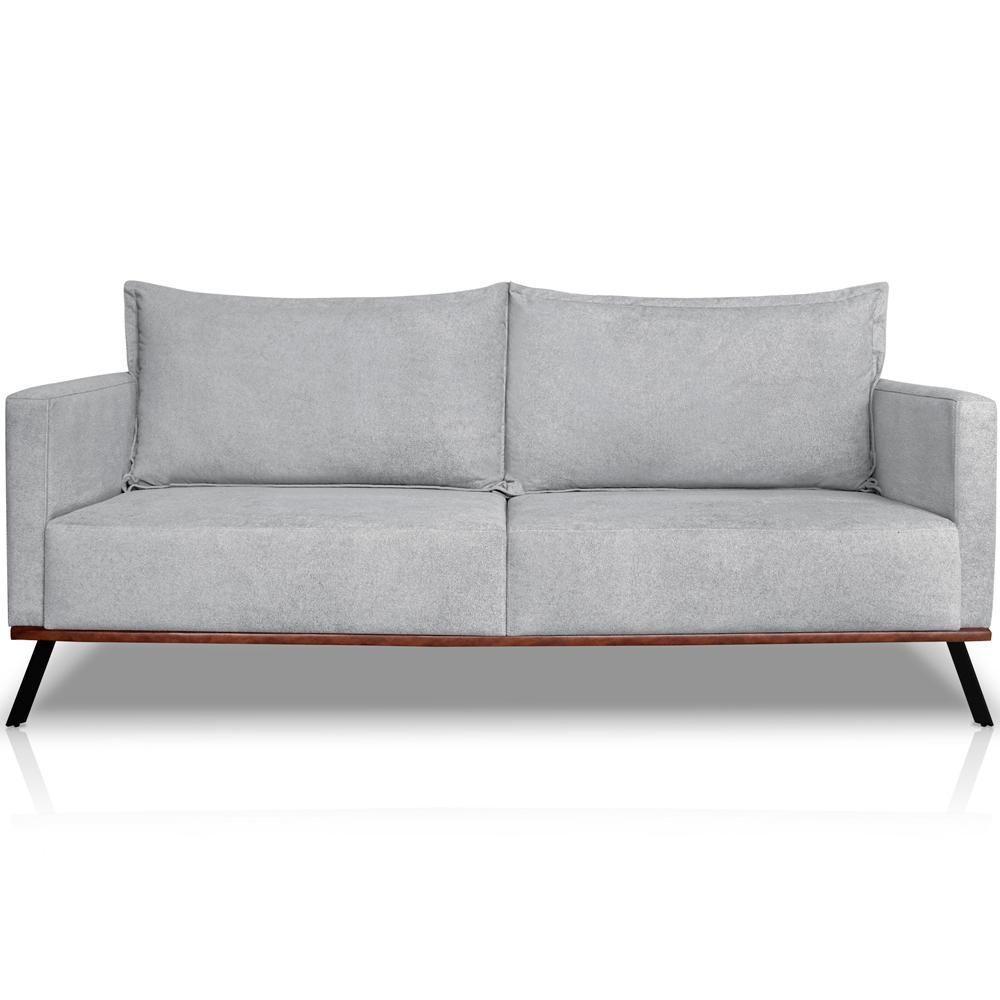 Sofa Aya 2 Lugares Para Sala De Estar 160cm Boucle 3302 Ezz 3302 - 1