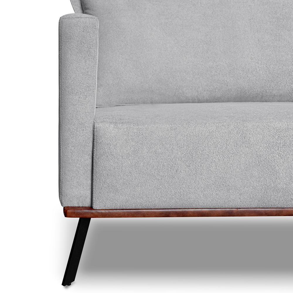 Sofa Aya 2 Lugares Para Sala De Estar 160cm Boucle 3302 Ezz 3302 - 8