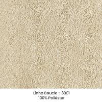 Sofa Jolie 3 Lugares 230cm Pes Boomerang Linho Boucle 3301 Ezz 3301 - 5