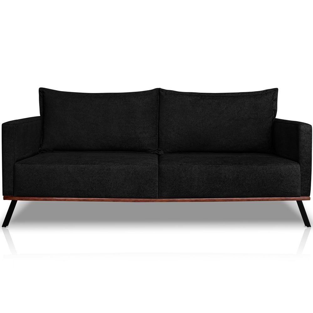 Sofa Aya 2 Lugares Para Sala De Estar 160cm Boucle 3304 Ezz 3304 - 1