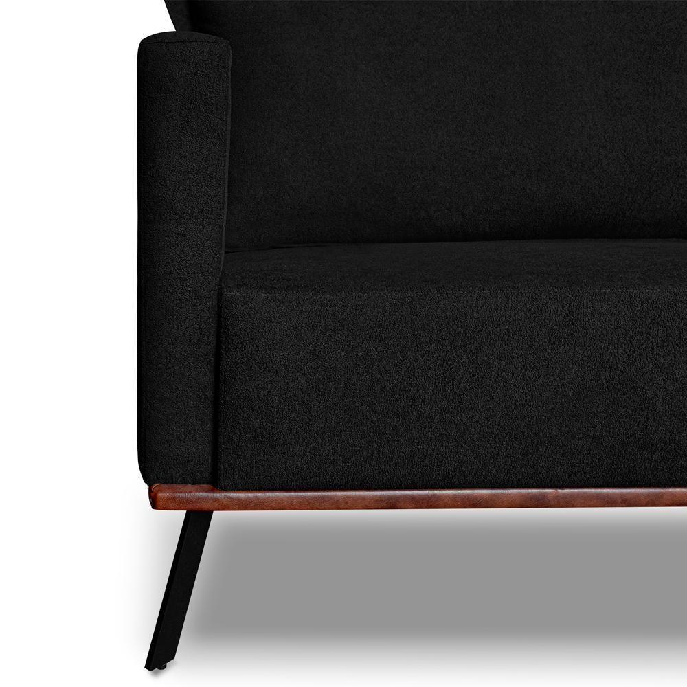 Sofa Aya 2 Lugares Para Sala De Estar 160cm Boucle 3304 Ezz 3304 - 8