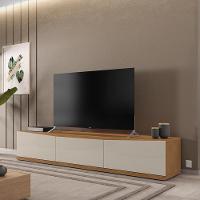 Rack Bancada Para Tv 60 Pol 180cm 11082 Cedro Off White Dcasa Cedro Off White - 7