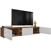 Rack Bancada Para Tv 60 Pol 180cm 11082 Cedro Branco Dcasa Cedro Branco - 5