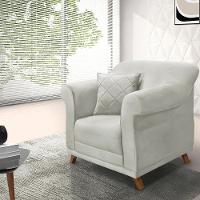 Kit 2 Poltronas Decorativas Retro Polo Veludo 2223 Ezz 2223 - 10