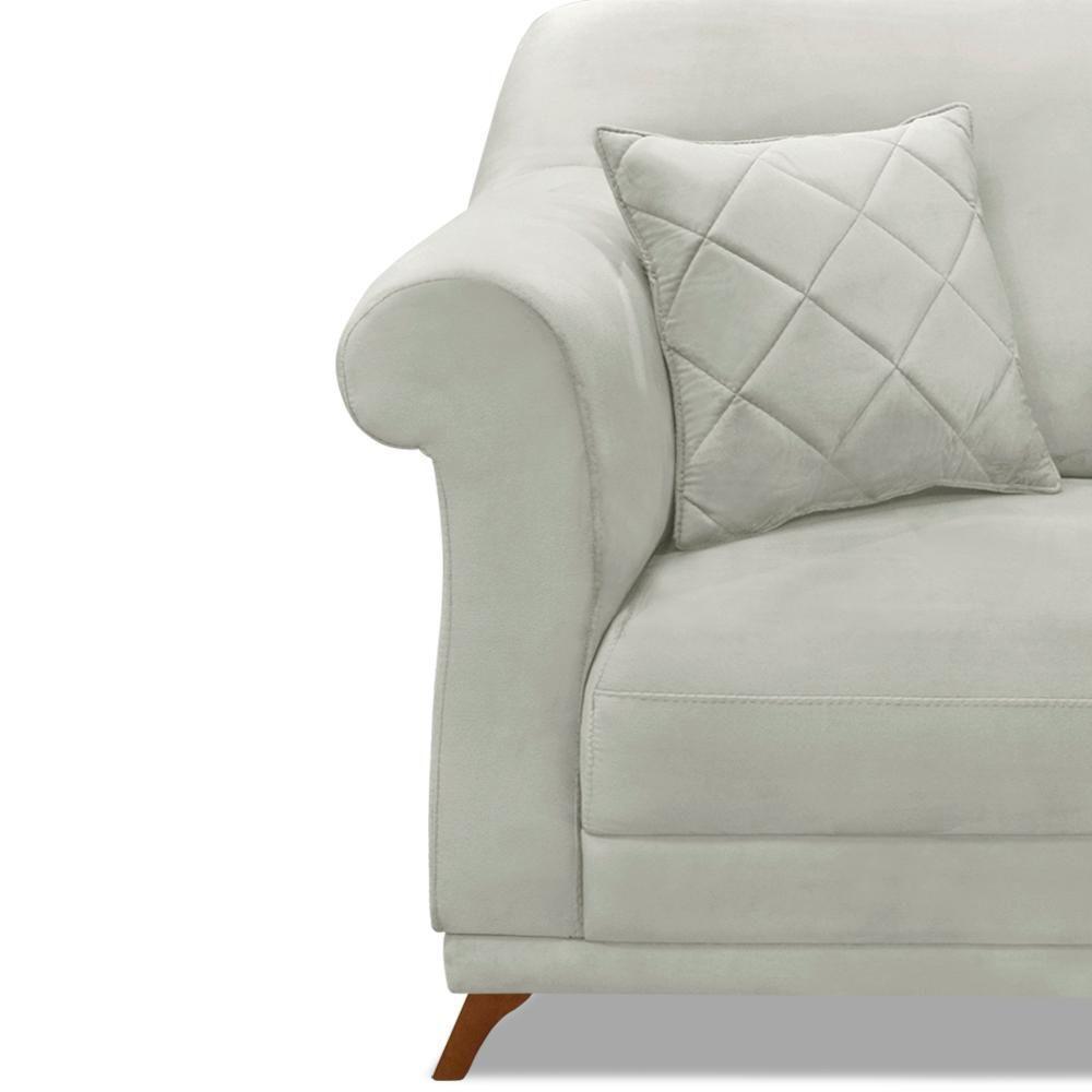 Poltrona Decorativa Retro Polo Com Almofada Veludo 2223 Ezz 2223 - 9