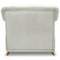 Poltrona Decorativa Retro Polo Com Almofada Veludo 2223 Ezz 2223 - 6