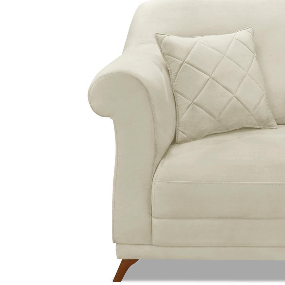 Poltrona Decorativa Retro Polo Com Almofada Veludo 2221 Ezz 2221 - 9