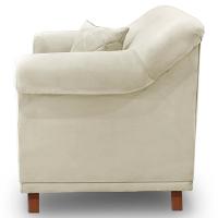 Poltrona Decorativa Retro Polo Com Almofada Veludo 2221 Ezz 2221 - 8