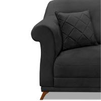 Poltrona Decorativa Retro Polo Com Almofada Veludo 2237 Ezz 2237 - 9