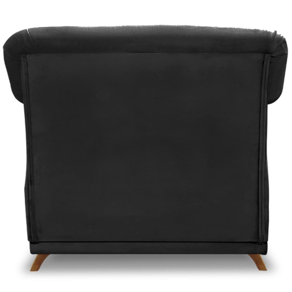 Poltrona Decorativa Retro Polo Com Almofada Suede 1105 Ezz 1105 - 6