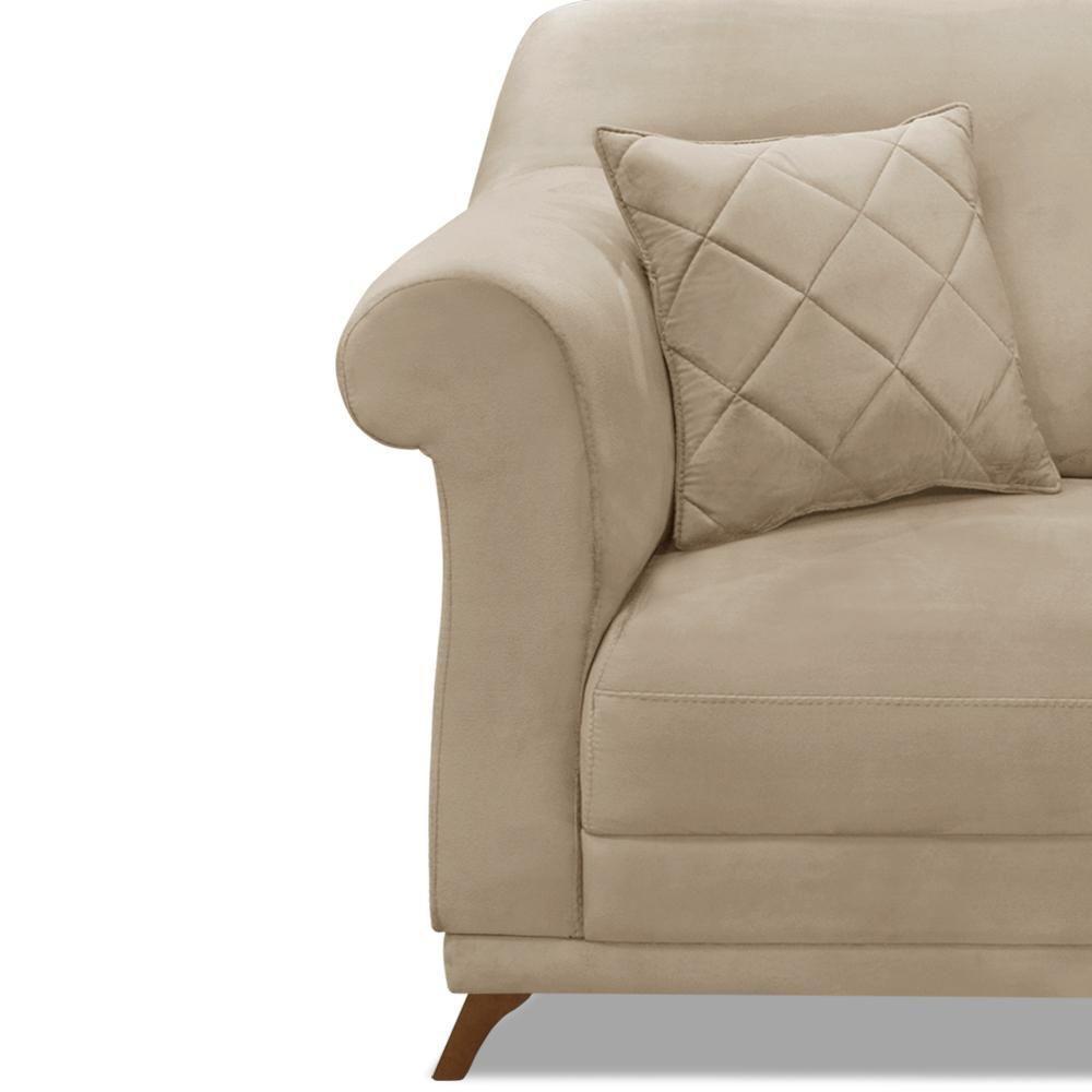 Poltrona Decorativa Retro Polo Com Almofada Suede 1101 Ezz 1101 - 8