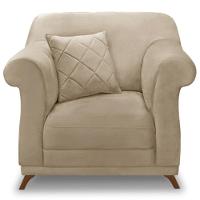 Poltrona Decorativa Retro Polo Com Almofada Suede 1101 Ezz 1101 - 7