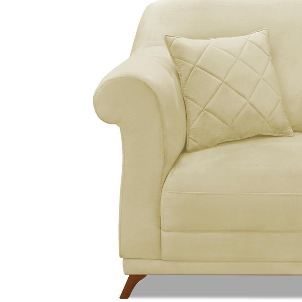 Poltrona Decorativa Retro Polo Com Almofada Suede 1100 Ezz 1100 - 8