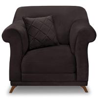 Poltrona Decorativa Retro Polo Com Almofada Suede 1102 Ezz 1102 - 7