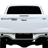 Kit Adesivos Emblemas Mitsubishi L200 Triton 3.2 Cr Resinado Cromado - 2
