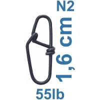 Snap De Pesca Quick Lock N2 Marine Sports 25kg 55lb 20pçs - 5