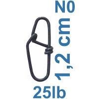 Snap De Pesca Quick Lock N0 Marine Sports 12kg 25lb 20pçs - 5