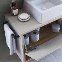 Gabinete De Banheiro Com Cuba 01 Pt 80cm Mel Arenas Proddy Mel Arenas - 5