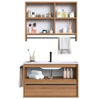 Kit Gabinete Suspenso Com Cuba E Espelheira 80cm Mel Proddy Mel - 6