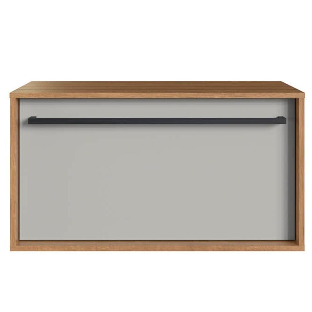 Gabinete Para Banheiro 01 Gaveta 80cm Proddy Mel Arenas - 1