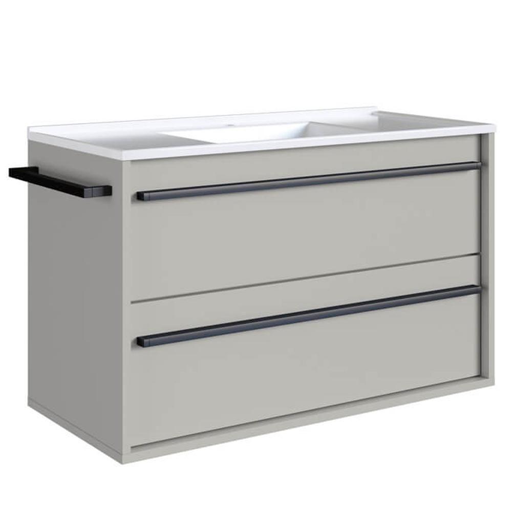 Gabinete De Banheiro Com Lavatorio 80cm Arenas Proddy Arenas - 1