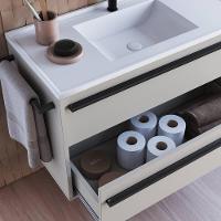 Gabinete De Banheiro Com Lavatorio 80cm Arenas Proddy Arenas - 5