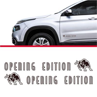Adesivo Lateral Opening Edition Toro 2017 Emblema Da Porta Preto