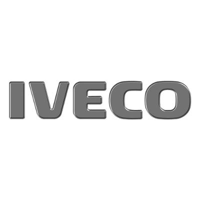 Emblema Auto Adesivo Iveco Stralis - Resinado Grafite