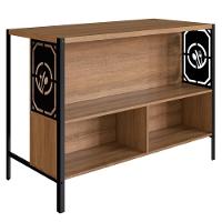 Mesa Bancada Ilha Gourmet 127cm P1034 Mell Pp Milani Store - 1