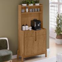 Aparador Cantinho Cafe 50525 2 Portas 81cm Cedro Dcasa Cedro - 2