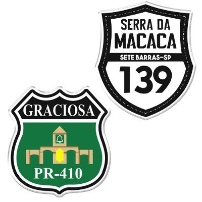 Adesivo Em Relevo Fácil Aplicação Graciosa Pr-410 E Serra Da Macaca Branco
