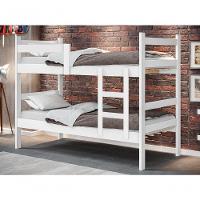 Beliche Porto Gabrielli 100% MDF Com Escada Branco Vira 2 Camas Solteiro + 2 Colchão Solteiro - 7