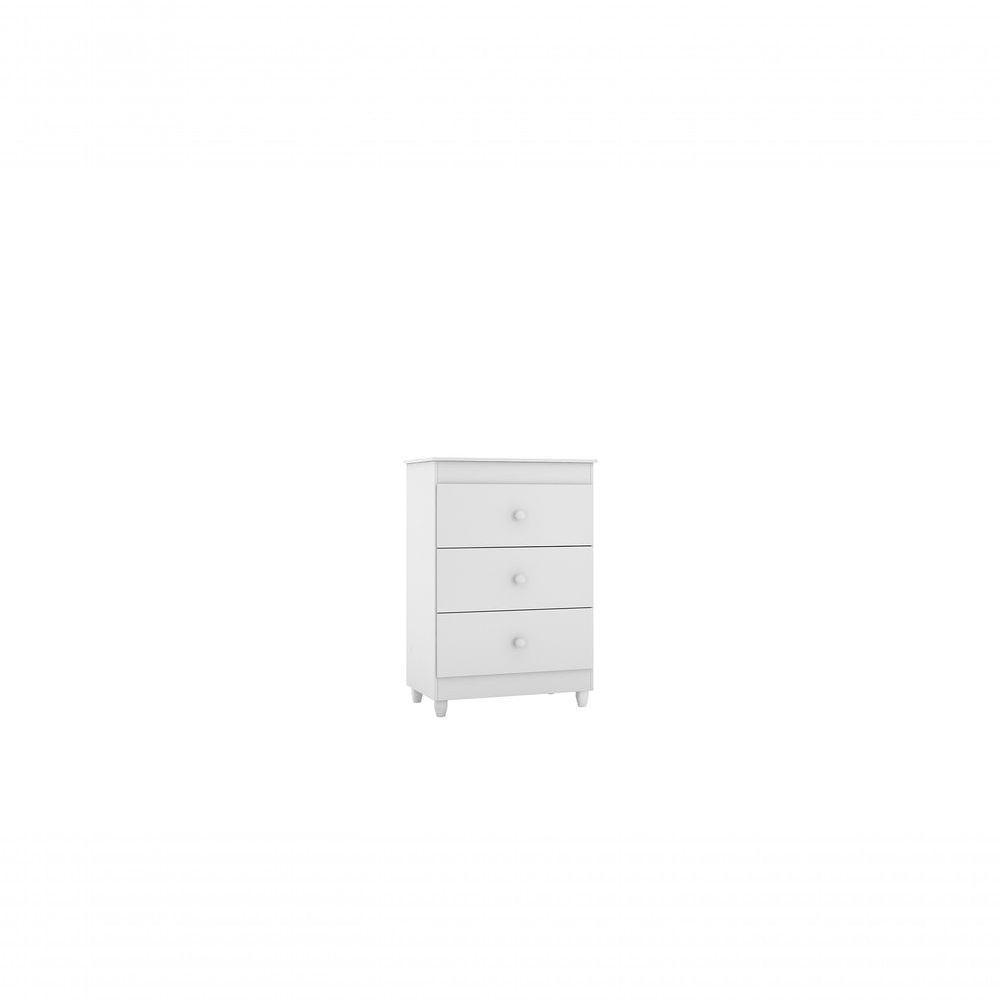 Quarto Bebe Sophia 100% MDF Berço Rodizio Cômoda roupeiro - 4