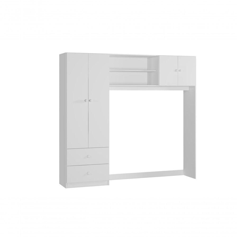 Quarto Bebe Sophia 100% MDF Berço Rodizio Cômoda roupeiro - 7