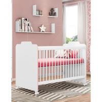 Quarto Bebe Sophia 100% MDF Berço Rodizio Cômoda roupeiro - 3