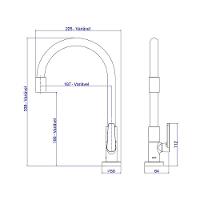 Torneira Deca Motion 1167.c23.fd Com Bica Flexível De Bancada Fendi - 3