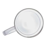 Conjunto Com 06 Canecas Black Heart 280ml Em Vidro Borossilicato 2951- Lyor - 2