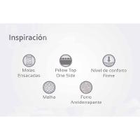 Colchão Queen Molas Ensacadas MasterPocket Inspiración Euro Pillow (158x198x28) - Herval - 2