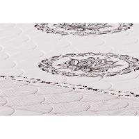 Conjunto Box Viúva: Colchão Anatômico Polar D28 OrthoPremium Grey + Base CRC Suede Black (128x188)